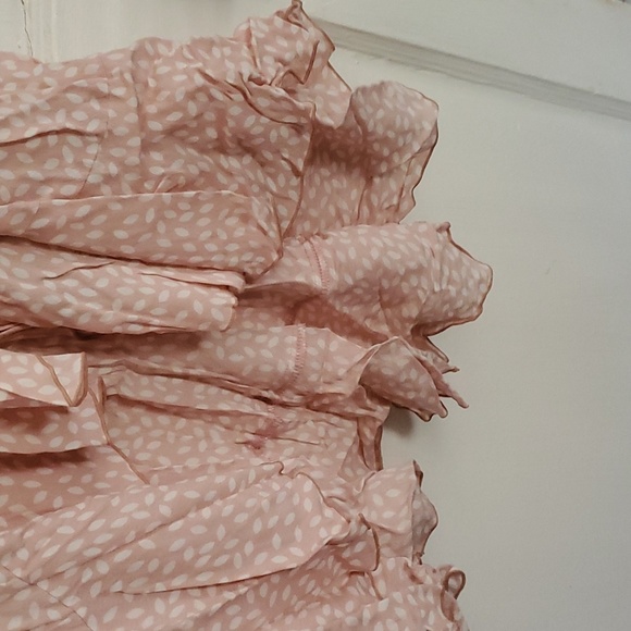 summer wrap dress with ruffle trim - Picture 4 of 4